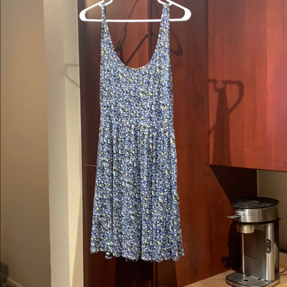 Floral American eagle dress
